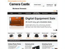 Tablet Screenshot of cameracastle.com